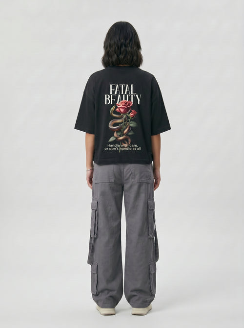 T-shirt fatal beauty  Black woman