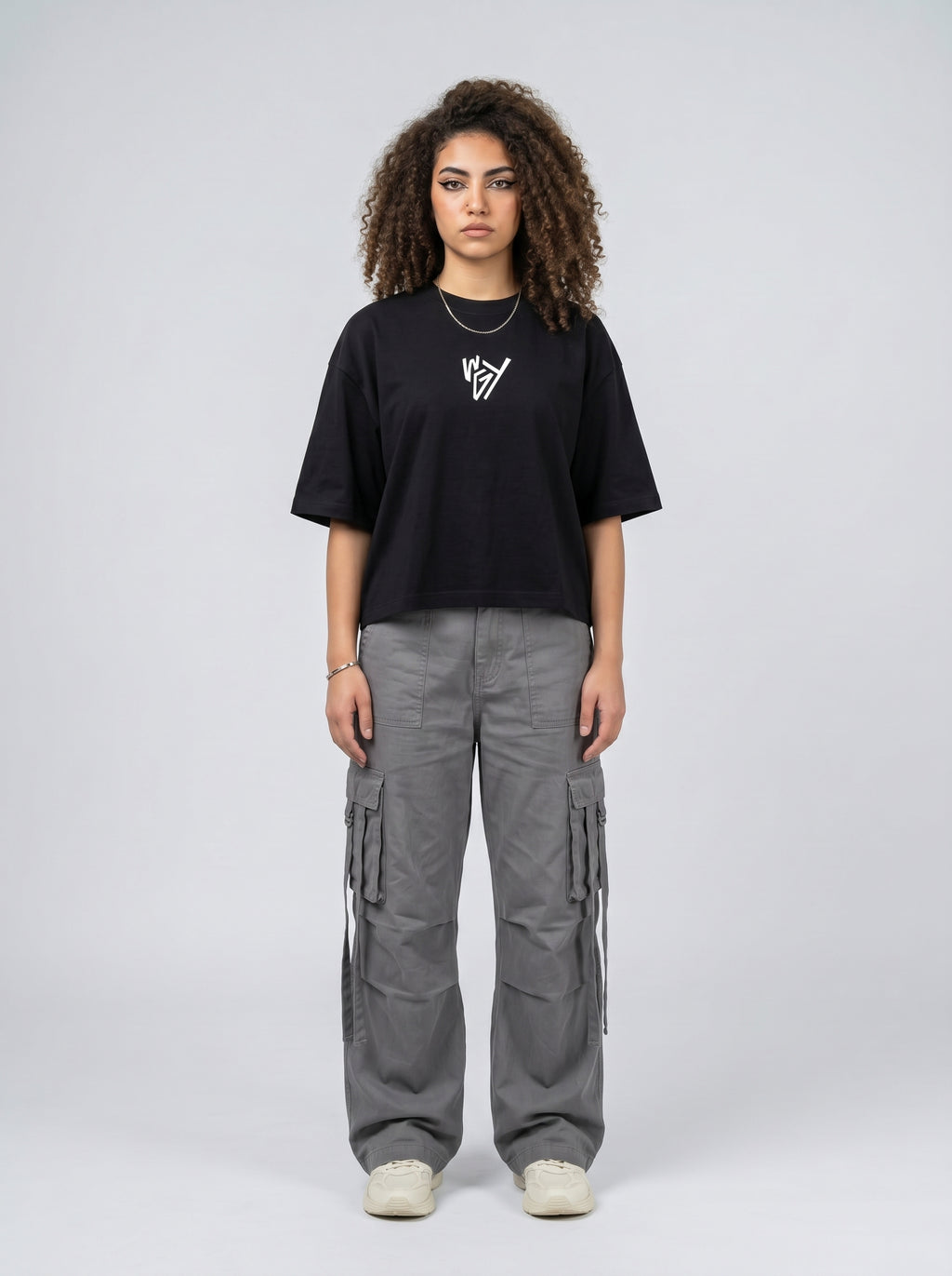 T-shirt fuck off black w