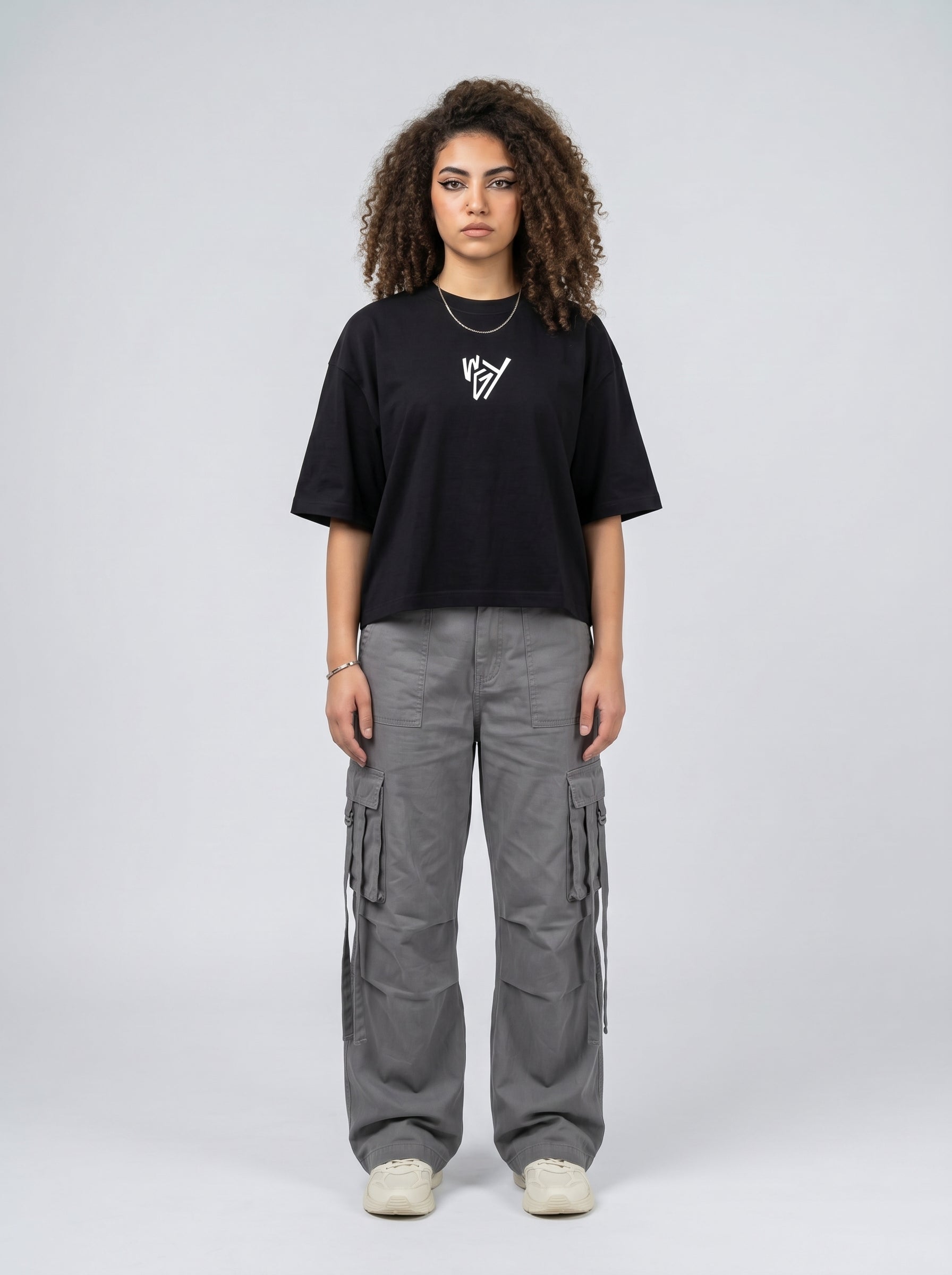 T-shirt fuck off black w