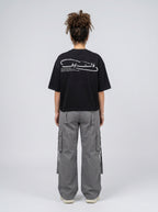 T-shirt fuck off black w