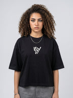 T-shirt fuck off black w