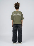 T-shirt fuck off olive w