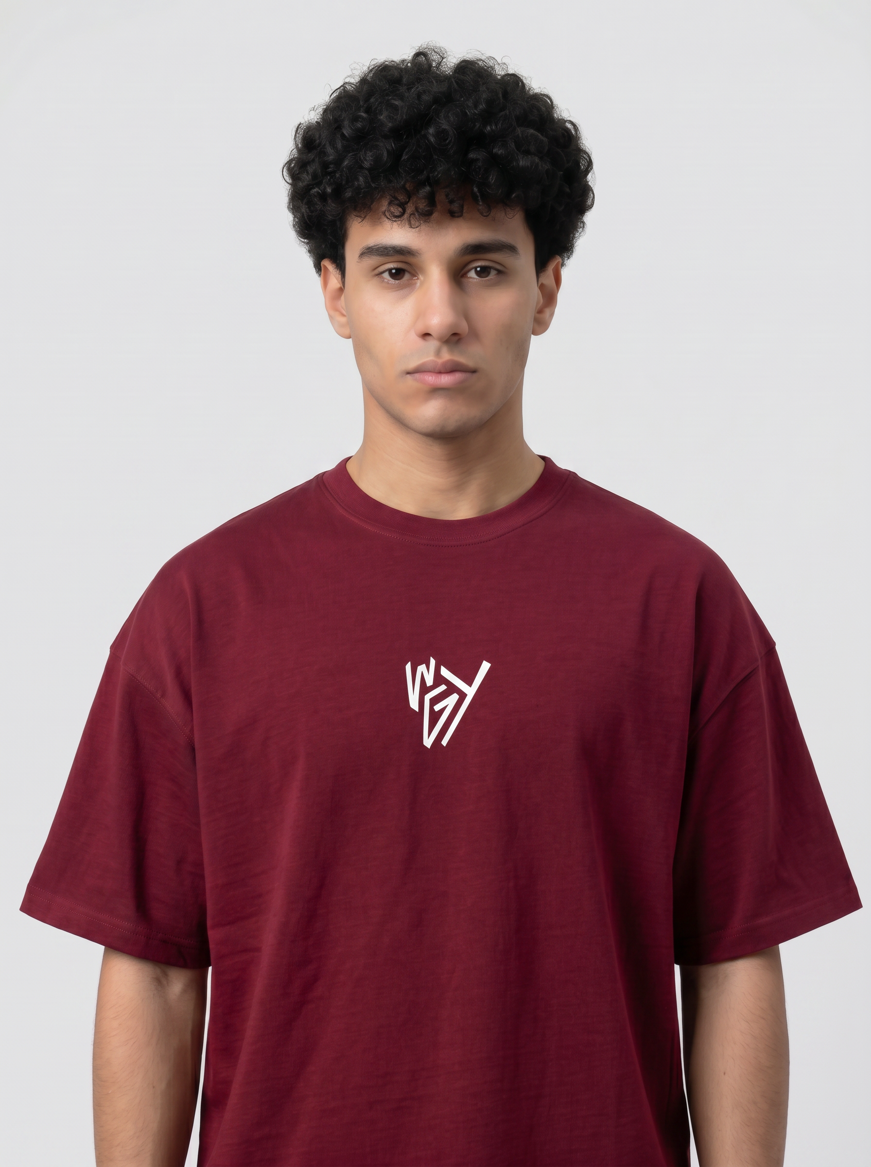 T-shirt Limitless burgundy