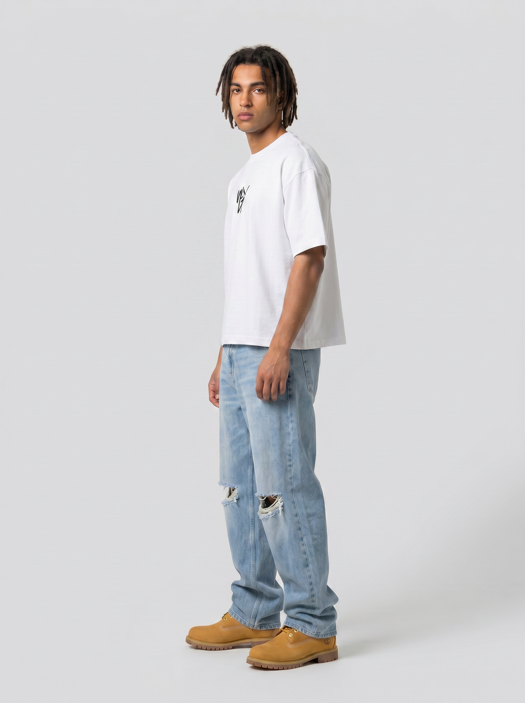 T-shirt fuck off white