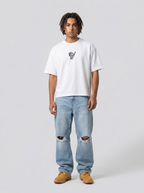T-shirt fuck off white