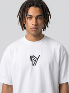 T-shirt fuck off white