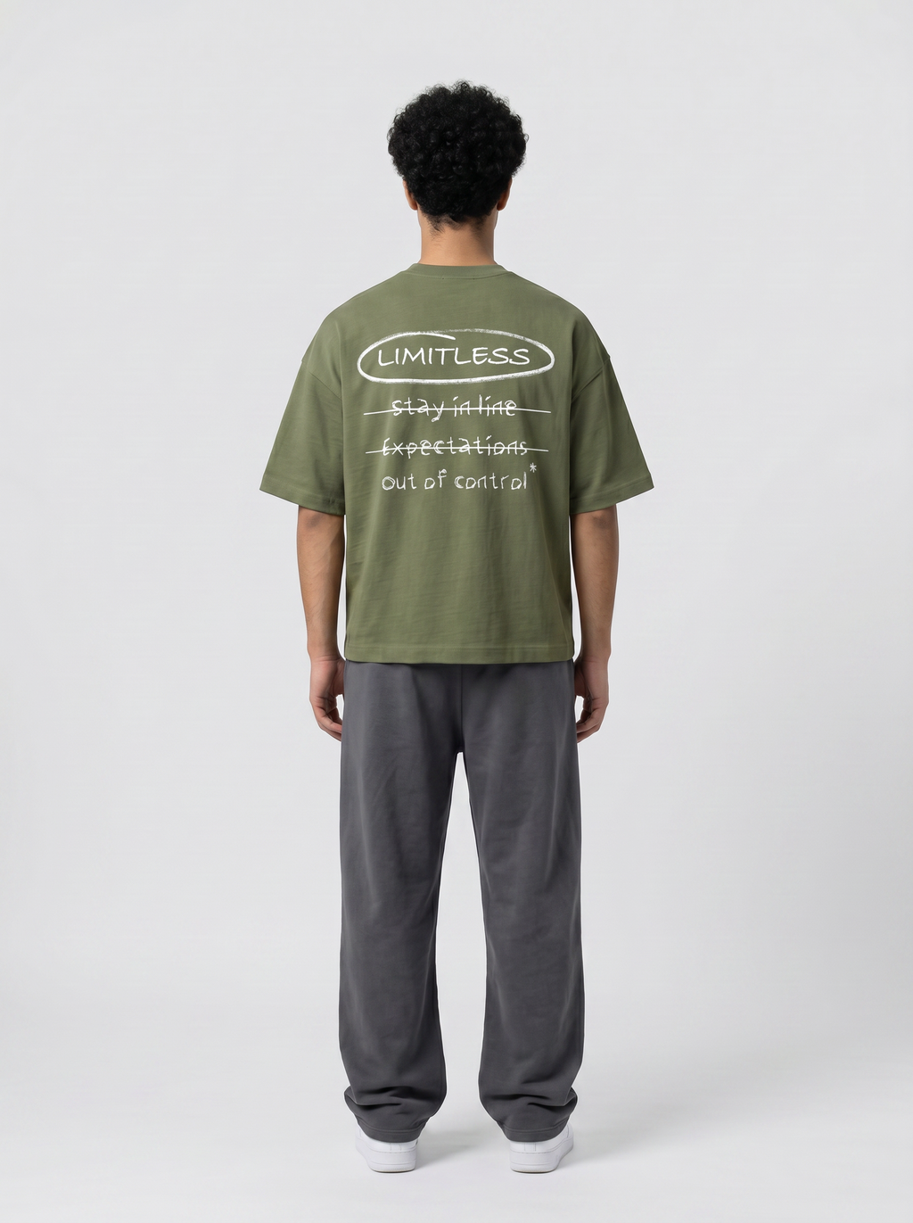 T-shirt Limitless olive