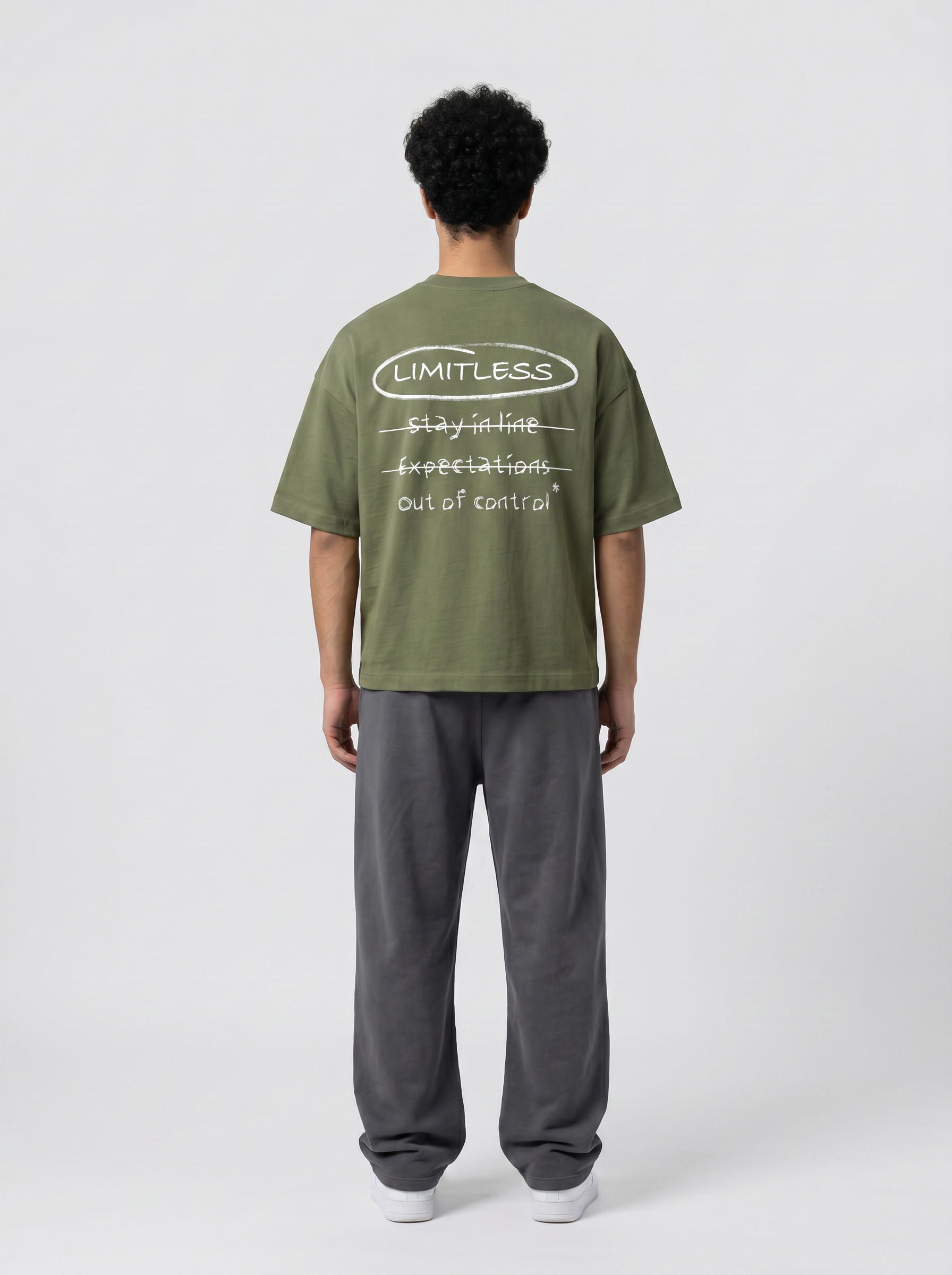 T-shirt Limitless olive