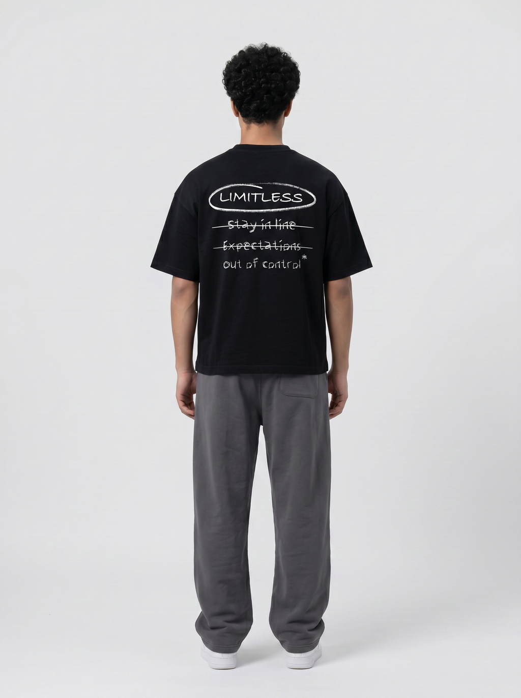 T-shirt Limitless black