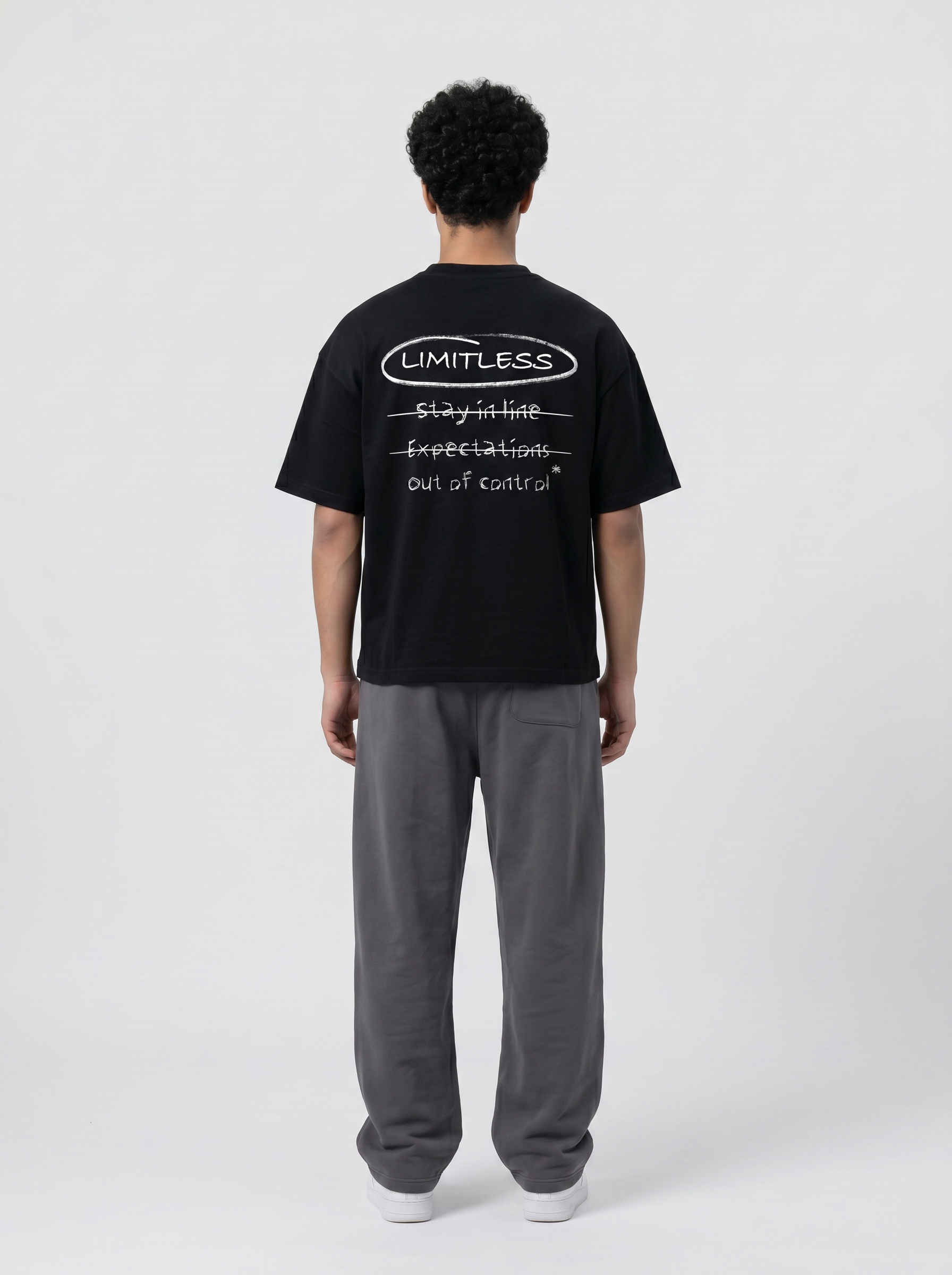 T-shirt Limitless black