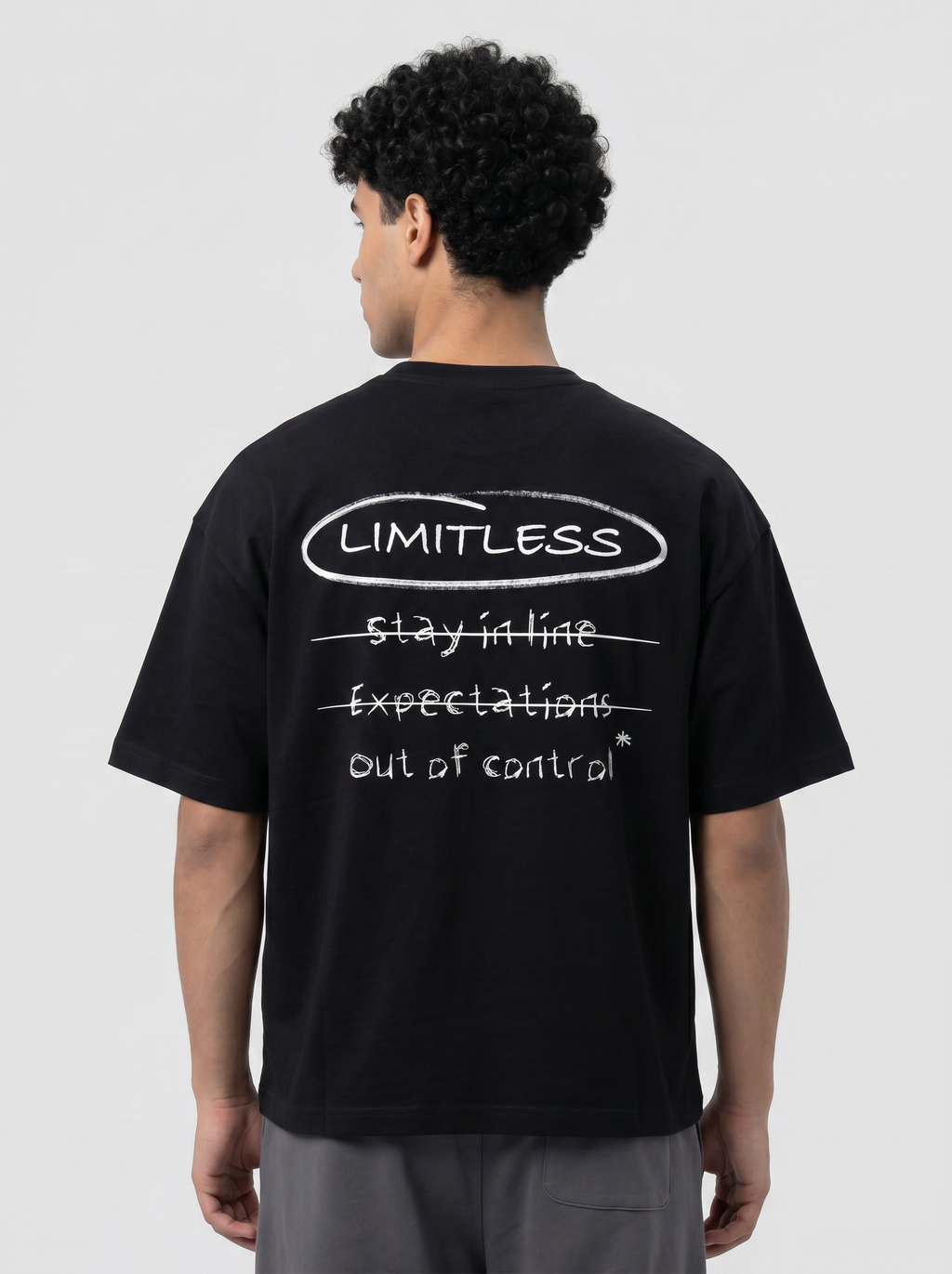 T-shirt Limitless black