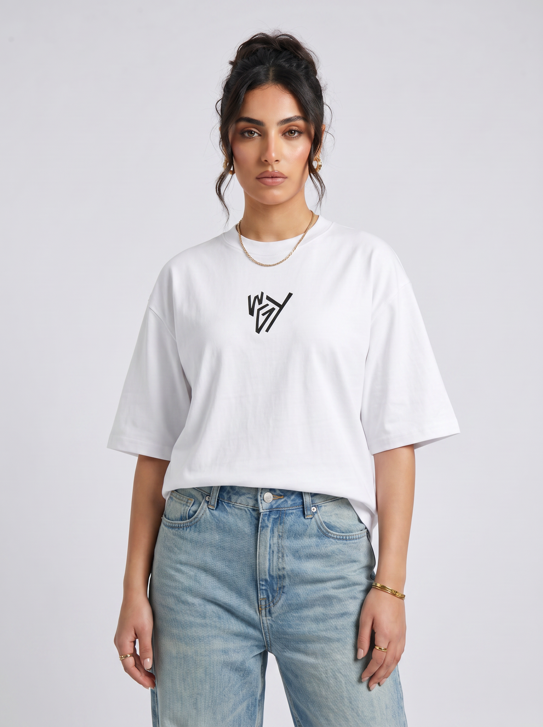 T-shirt white unique