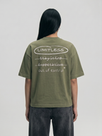 T-shirt limitless olive w