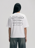 T-shirt limitless white w