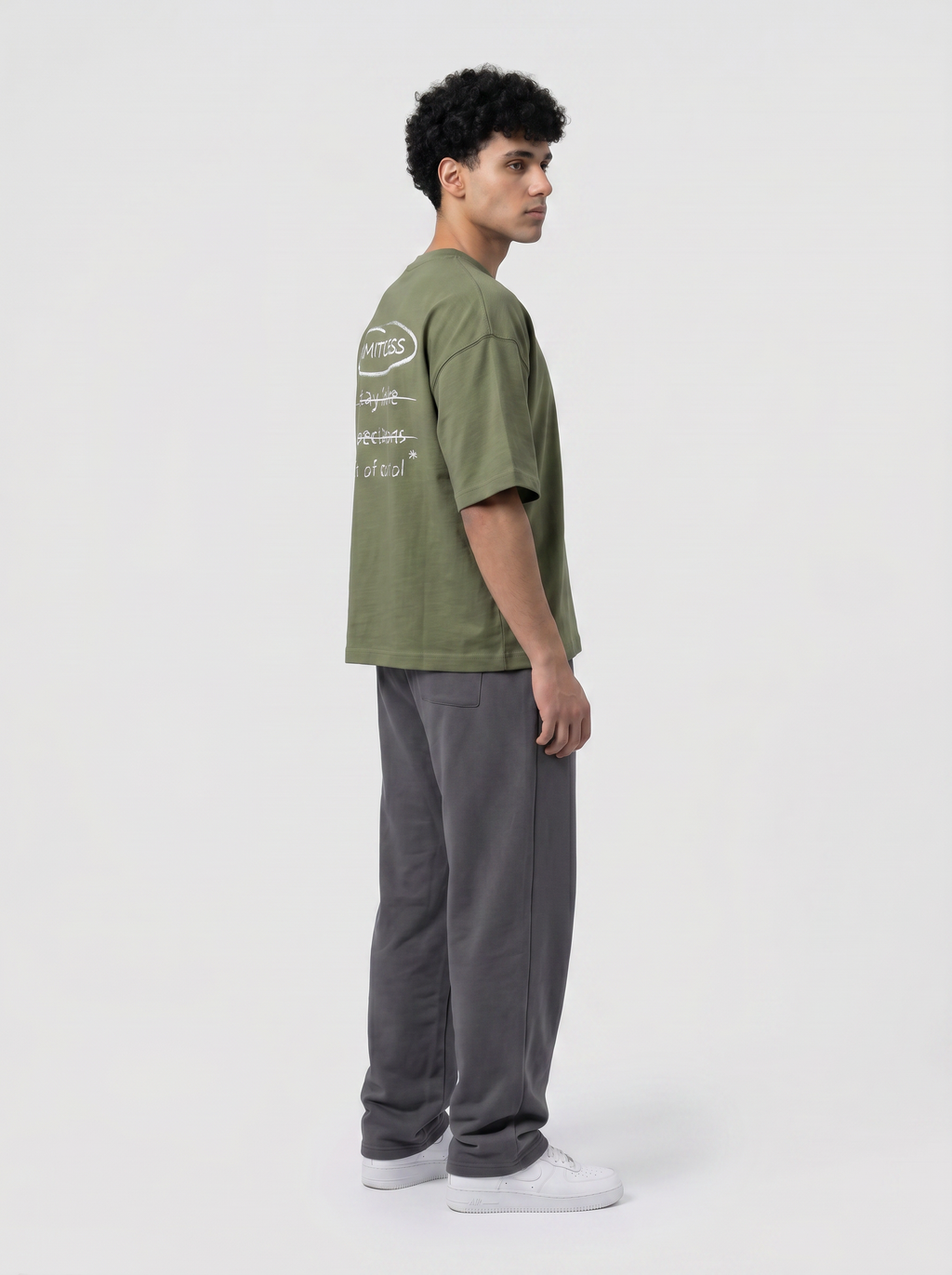 T-shirt Limitless olive