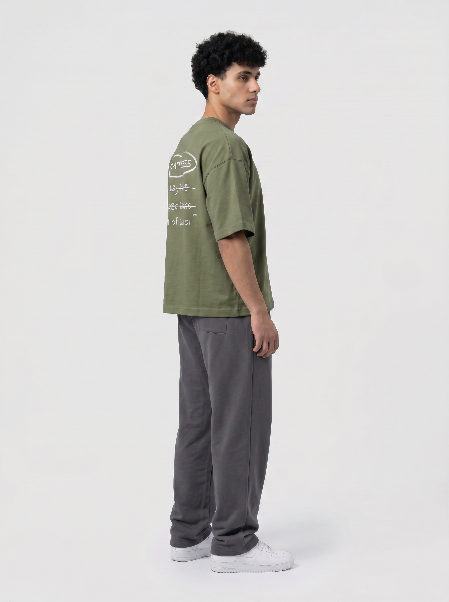 T-shirt Limitless olive