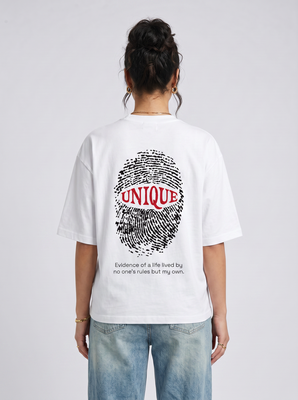 T-shirt white unique