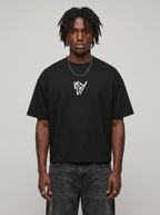 T-shirt unique black
