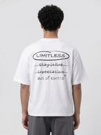 T-shirt Limitless white